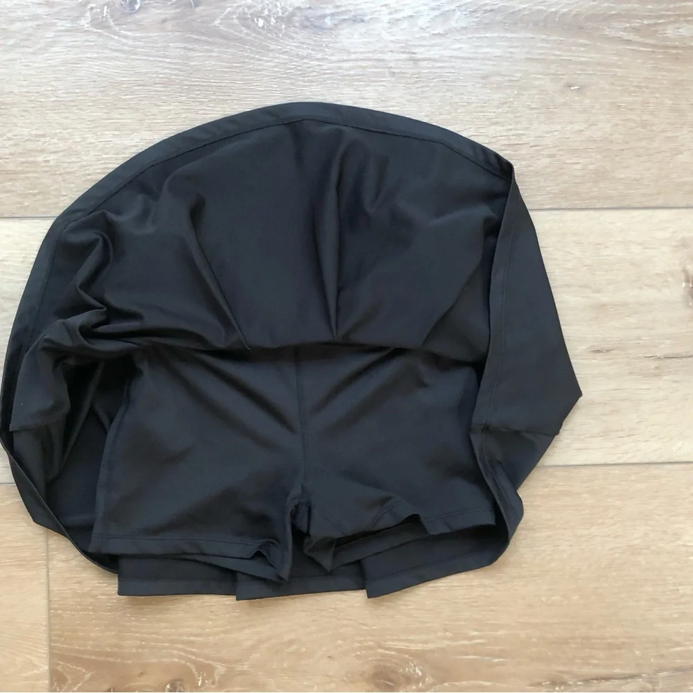 GAP Black Pleated Tennis Skirt Large